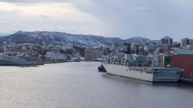 ROYAL NAVY ON EXERCISE COLD RESPONSE 2020